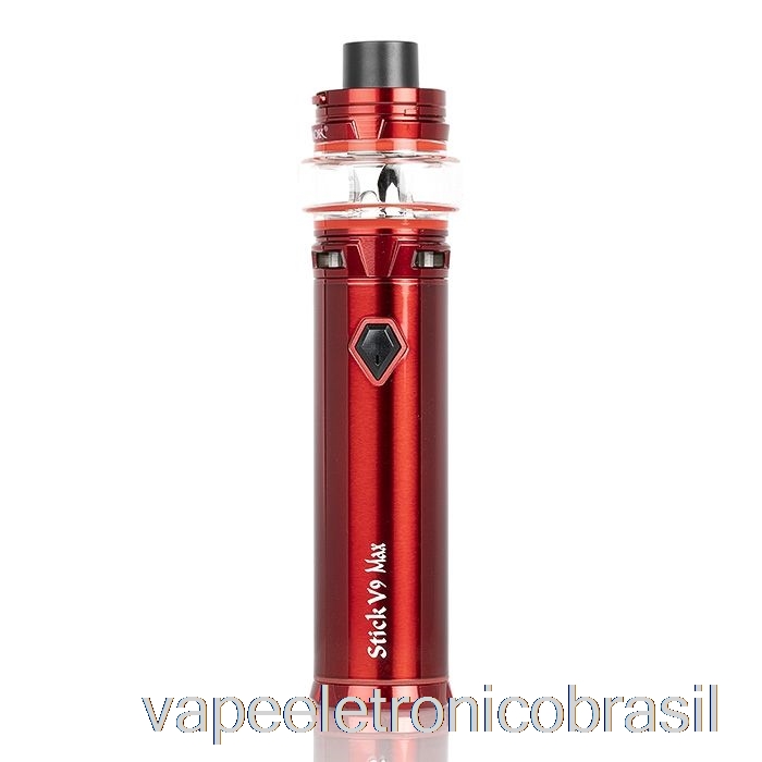 Vape Vaporesso Smok Stick V9 E Stick V9 Max 60w Starter Kit V9 Max - Vermelho